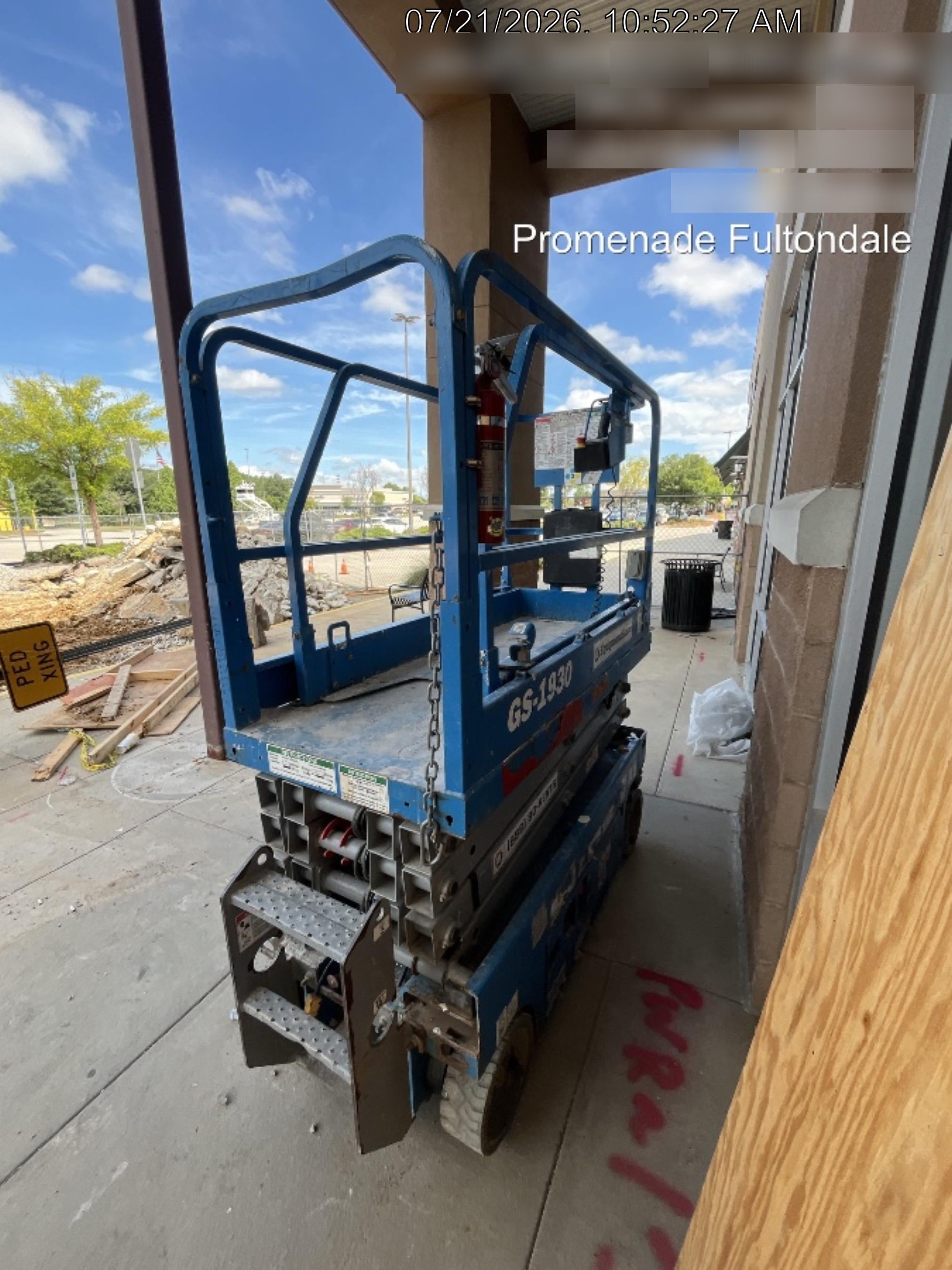 2020 Genie GS-1930 Fixed rails with chain entry gate - Pre A92.20