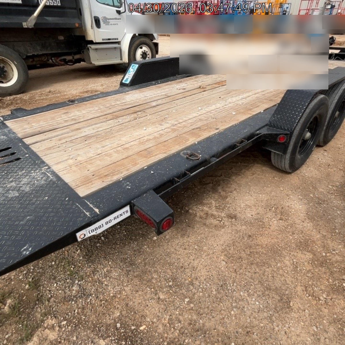 2022 LOADTRAIL Tilt-Deck Rental Trailer