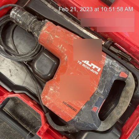 2020 HILTI TE 800-AVR