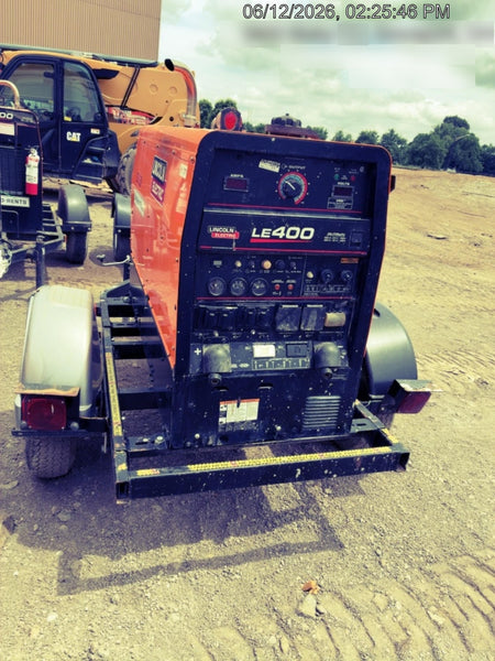 2022 Lincoln Electric LE400 Kubota V1505, Trlr, Cable Rack, Light Kit, ES Decals, T3