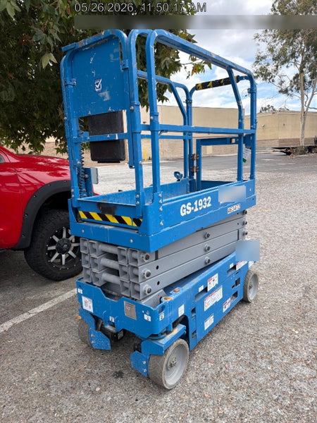 2024 Genie GS-1932 Electric Drive, Sld NM Tires, DBcns, T3 + Access Control