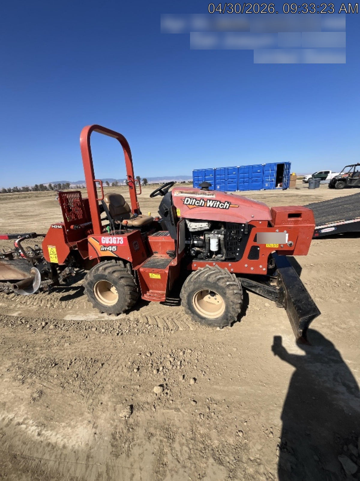 2019 DITCH WITCH RT45A
