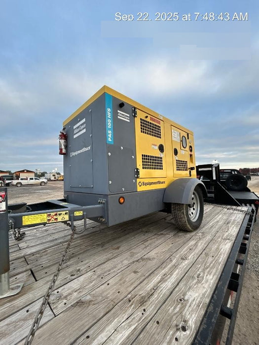 2021 ATLAS COPCO PAS 100 HF CS Enclosed