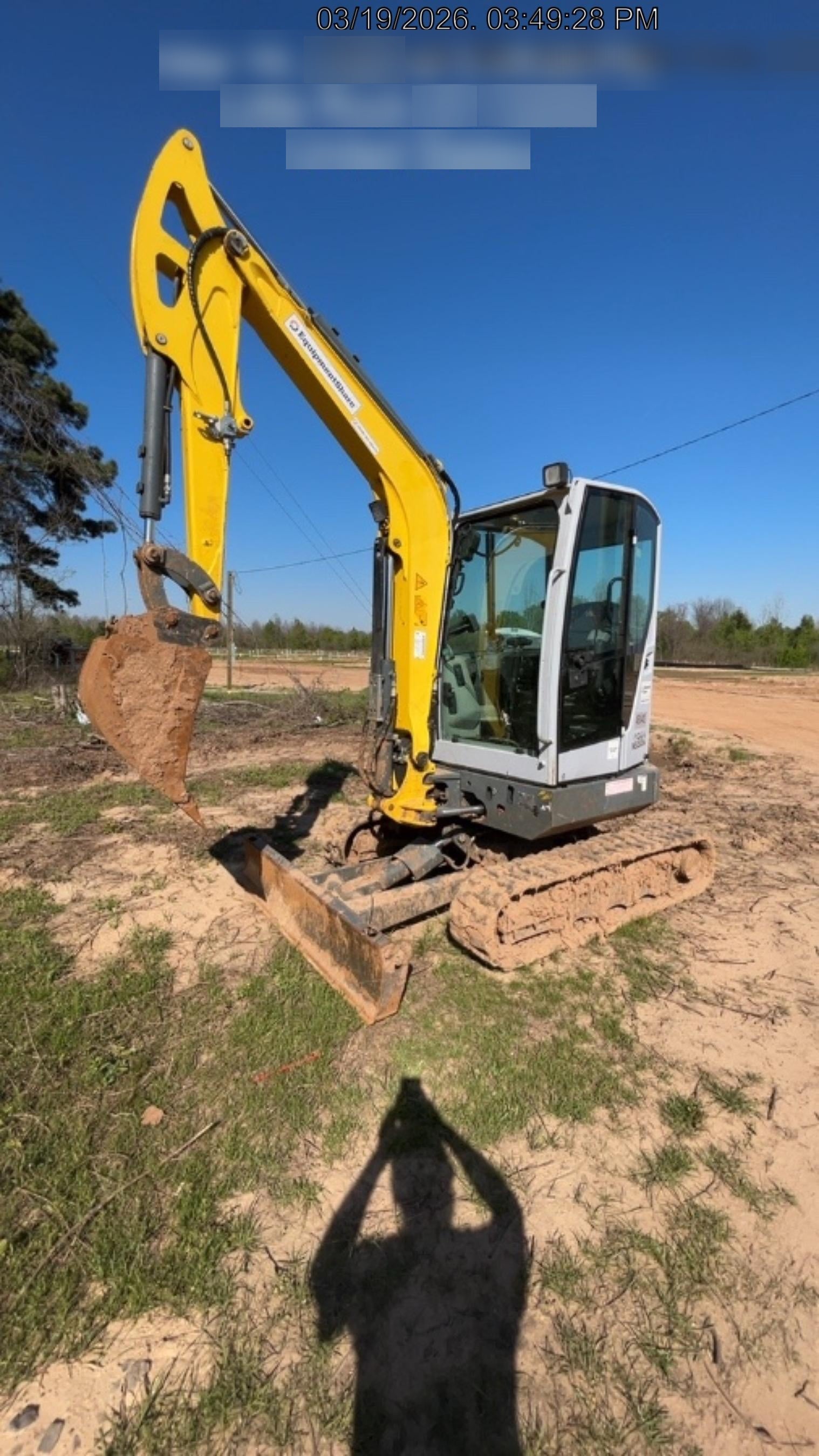 2019 Wacker Neuson EZ36 EZ36-MX, Track, Long, Cab w/QH Coupler, 12"/18"/24" QH HD Buckets