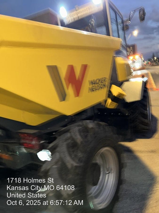 2025 WACKER NEUSON DV604 Cab Standard Tires