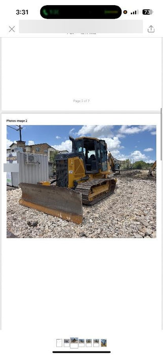 2020 JOHN DEERE 550K