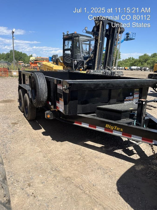 2025 BIG TEX TRAILER 16LP-14BK6SIRPD