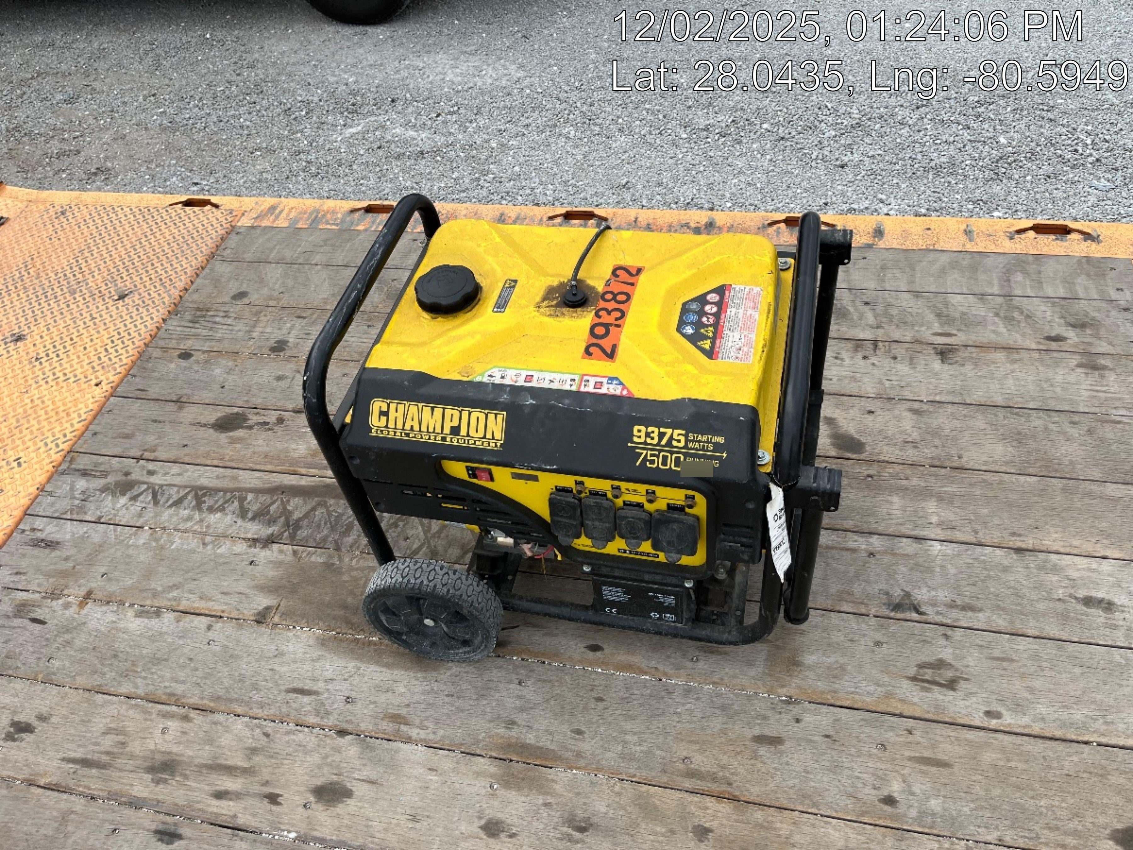 2022 CHAMPION POWER EQUIPMENT 100704