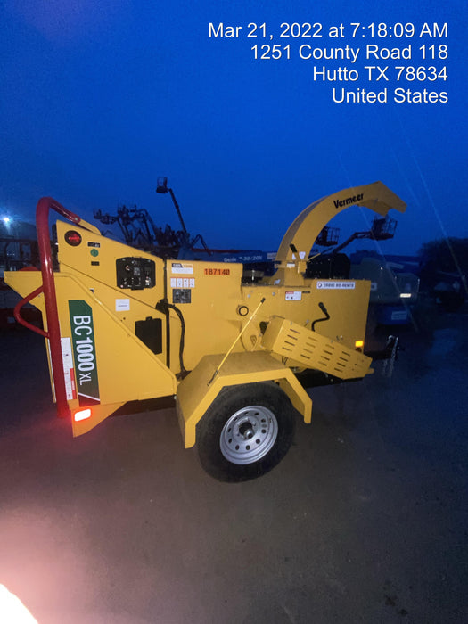 2021 VERMEER BC1000XL Diesel