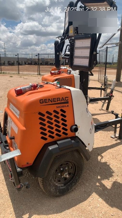 2024 Generac MLT2 Diesel, Flex Switch 120V Input, Powerzone Controller, 
(4) 320W LED Lights, 4kW Generator, 39.9 Gal Fuel Tank, 2" Ball, T3