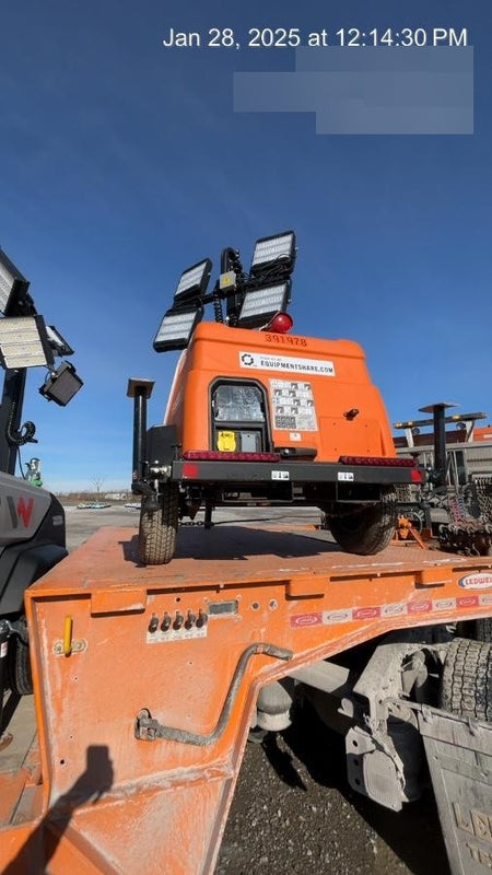 2024 Generac MLT2 Diesel, Flex Switch 120V Input, Powerzone Controller, 
(4) 320W LED Lights, 4kW Generator, 39.9 Gal Fuel Tank, 2" Ball, T3