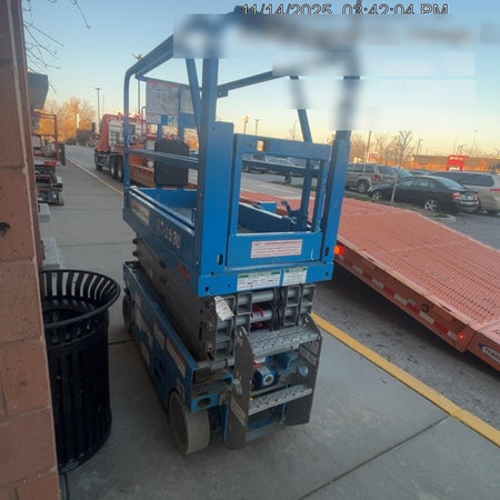 2020 Genie GS-1930 Solid Non Marking Tires, Beacon, Folding rails with half height swing gate