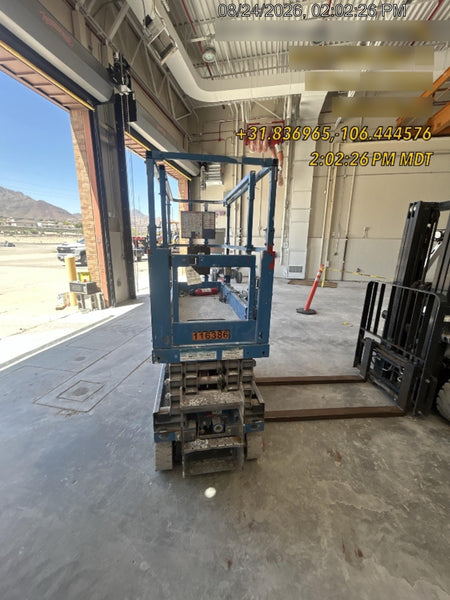 2020 Genie GS-1930 Solid Non Marking Tires, Beacon, Folding rails with half height swing gate