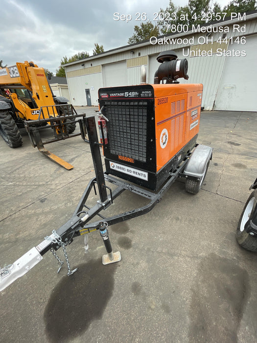 2022 Lincoln Electric Vantage 549X Crosslink Technology, Trailer Mounted, ES Decals, T3