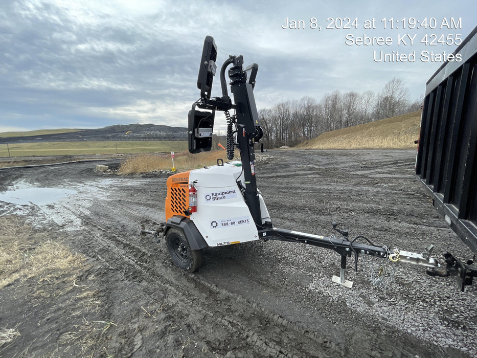 2023 Generac MLT2 Diesel, Flex Switch 120V Input, Powerzone Controller, 
(4) 320W LED Lights, 4kW Generator, 39.9 Gal Fuel Tank, 2" Ball, T3