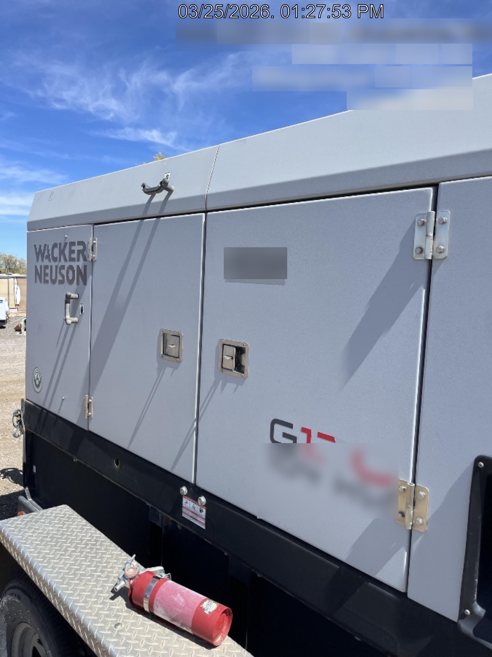 2019 WACKER NEUSON G130