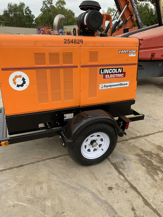 2022 Lincoln Electric Vantage 549X Crosslink Technology, Trailer Mounted, ES Decals, T3