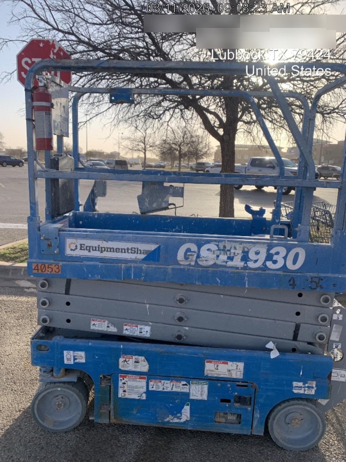 2017 Genie GS-1930 Genie GS1930 Scissor Lift