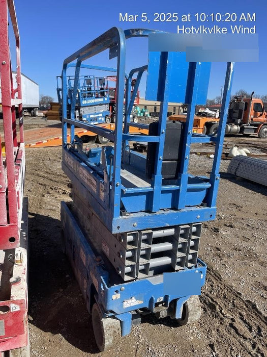 2019 Genie GS-1930 Fixed rails with chain Entry