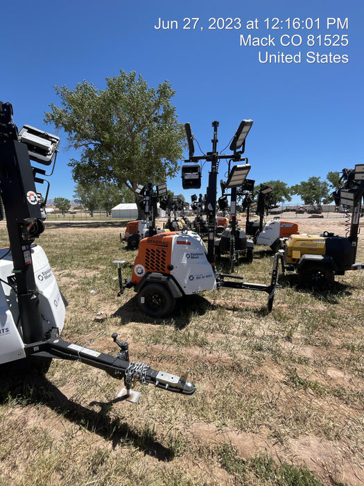 2023 Generac MLT2 Diesel, Flex Switch 120V Input, Powerzone Controller, (4) 320W LED Lights, 4kW Generator, 39.9 Gal Fuel Tank, 2" Ball, T3