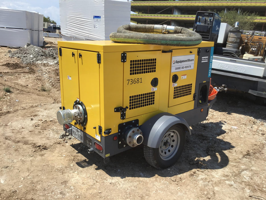 2020 ATLAS COPCO PAS 100 HF CS Enclosed