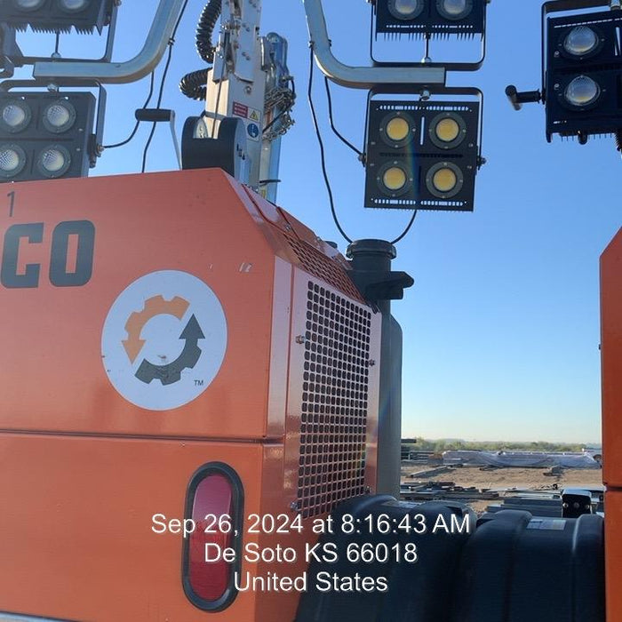 2024 Wanco WLTT-4MM4K Diesel, Deep Sea Controller, Shore Power Plug, Auto Start, (4) 350W LED Floodlights, 4kW Generator, 60 Gal Fuel Tank, 2" Ball, T3