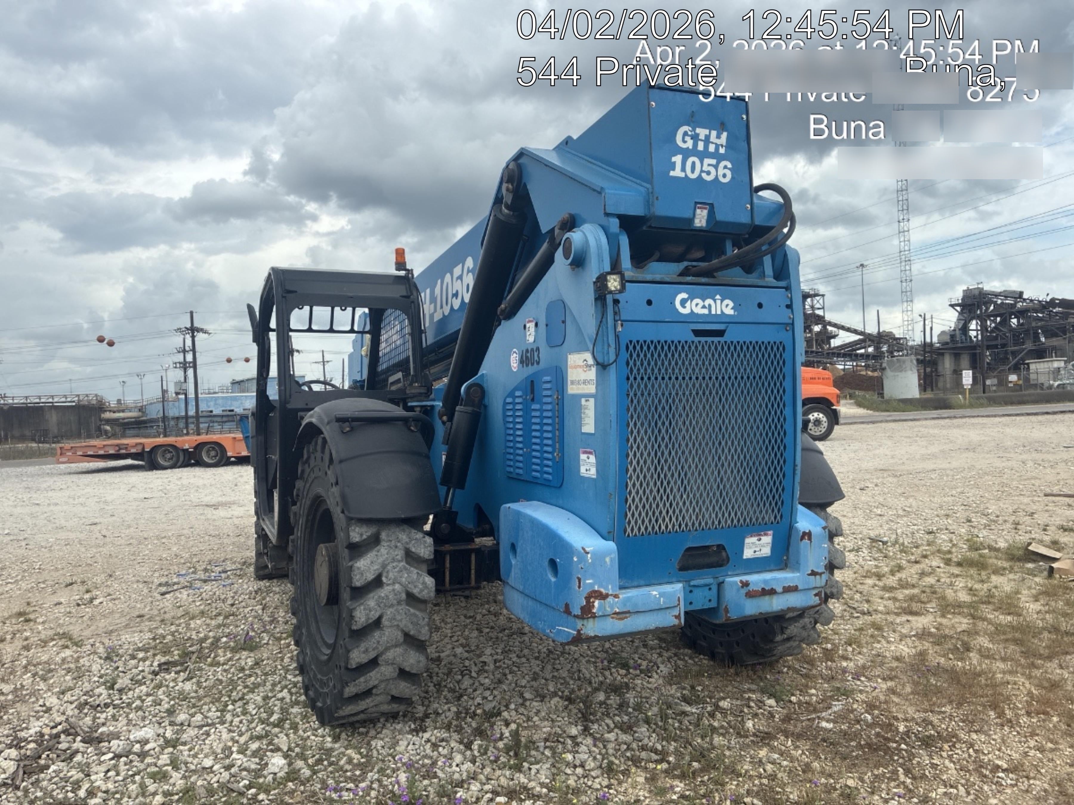 2017 Genie GTH-1056 Genie GTH1056, Solid Tires, 60" carriage, Light Kit, Open ROPS