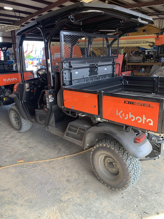 2021 Kubota RTV-X1140W-H Plastic Canopy, Windshield Acrylic Clear, LED Strobe Light, Wire Harness Kit, Back up Alarm