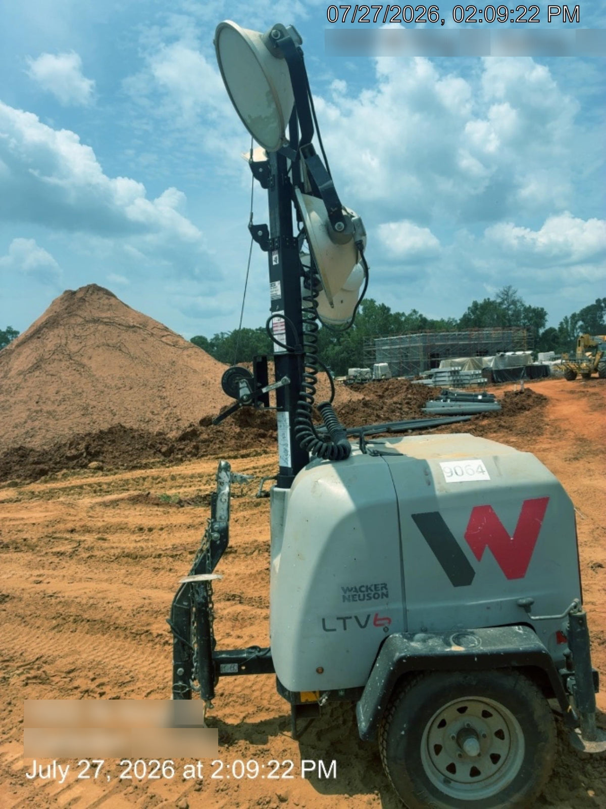 Wacker Neuson LTV6K-MH Wacker Neuson LTV6L Towable Light Tower