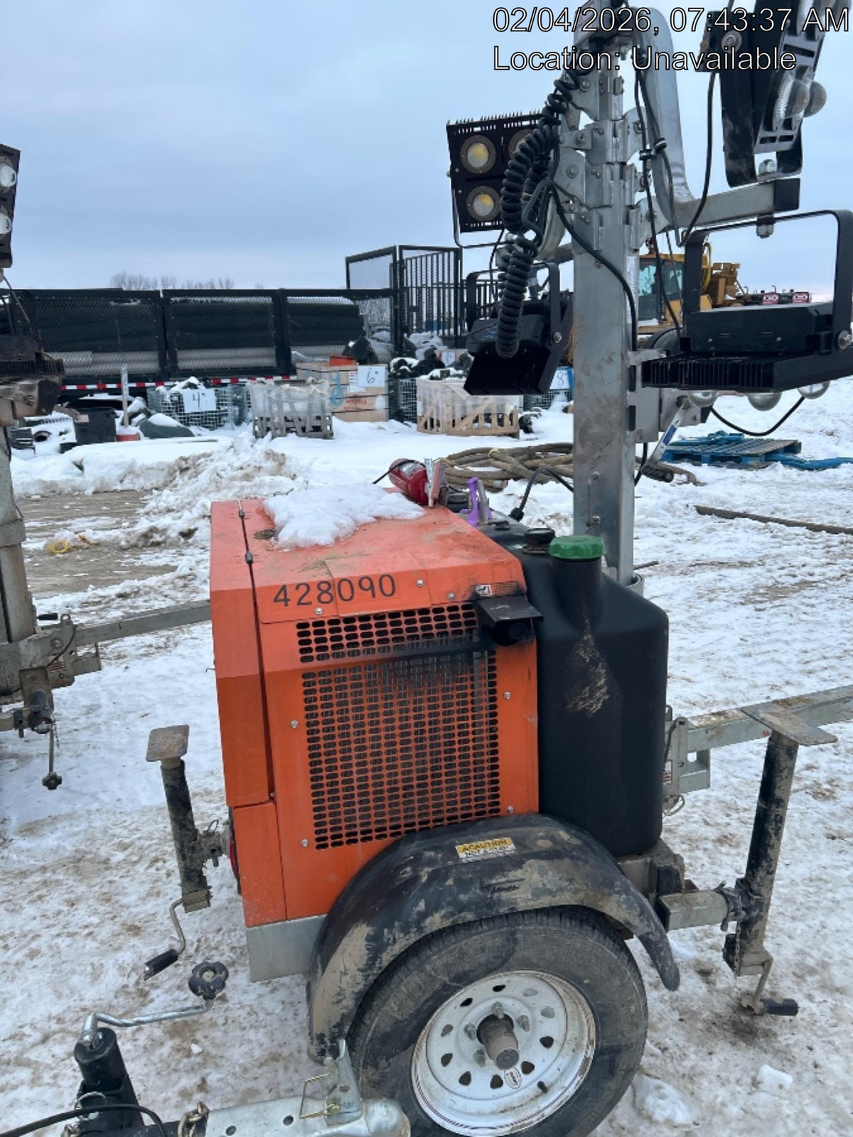 2024 Wanco WLTT-4MM4K Diesel, Deep Sea Controller, Shore Power Plug, Auto Start, (4) 350W LED Floodlights, 4kW Generator, 60 Gal Fuel Tank, 2" Ball, T3