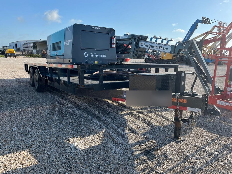 2024 TEXAS PRIDE TRAILERS 18'-20' Lowboy Sand Blasting Unit