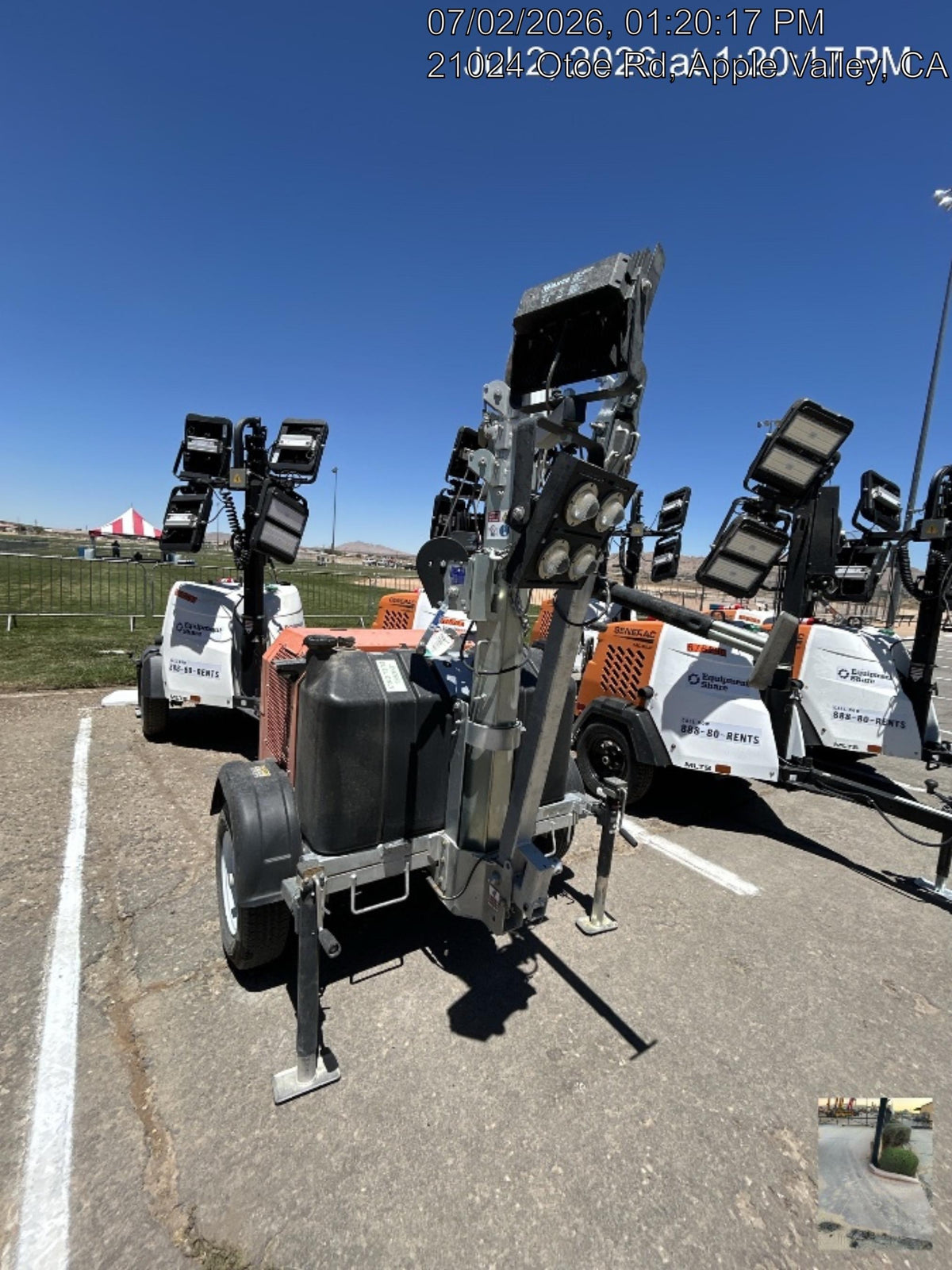 2024 Wanco WLTT-4MM4K Diesel, Deep Sea Controller, Shore Power Plug, Auto Start, (4) 350W LED Floodlights, 4kW Generator, 60 Gal Fuel Tank, 2" Ball, T3