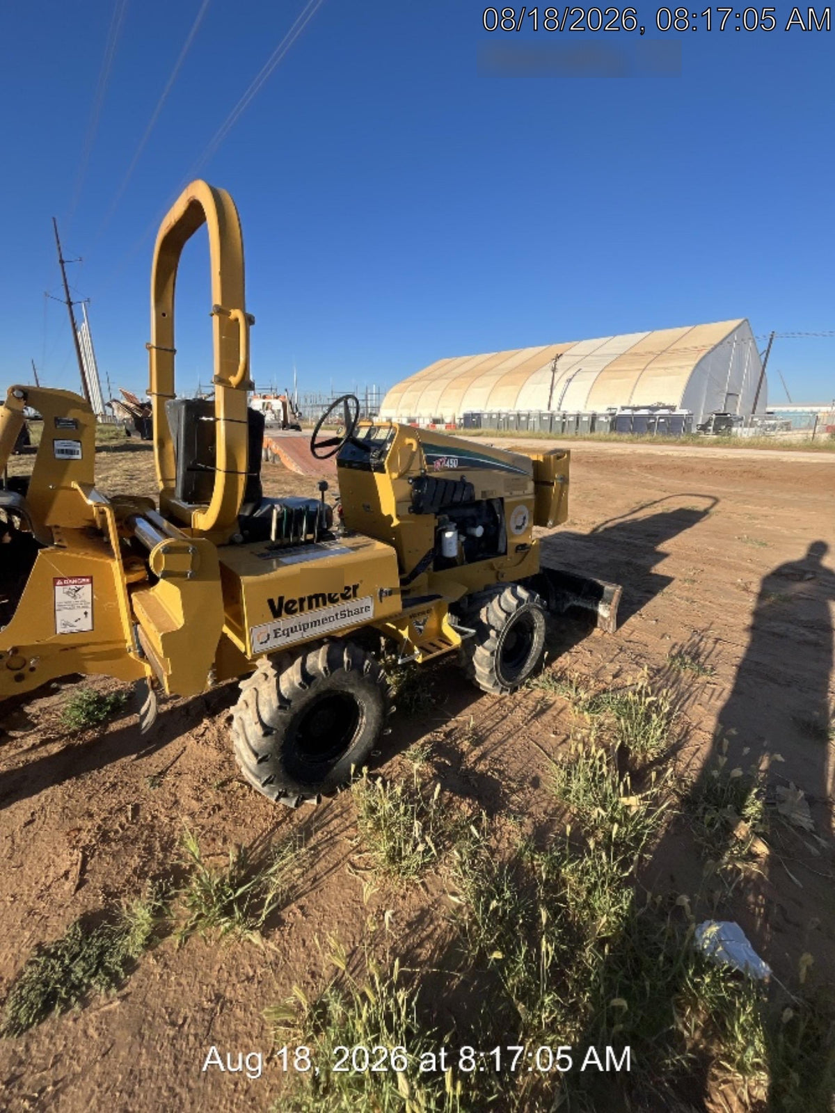 2019 VERMEER RTX450