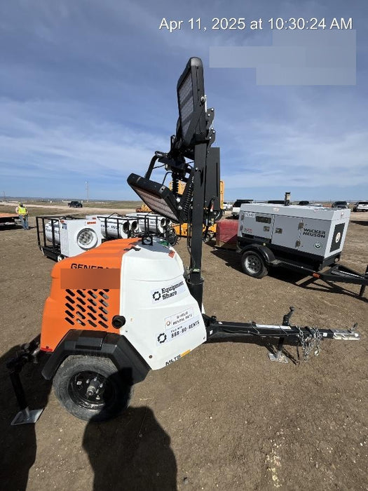 2024 Generac MLT2 Diesel, Flex Switch 120V Input, Powerzone Controller, 
(4) 320W LED Lights, 4kW Generator, 39.9 Gal Fuel Tank, 2" Ball, T3