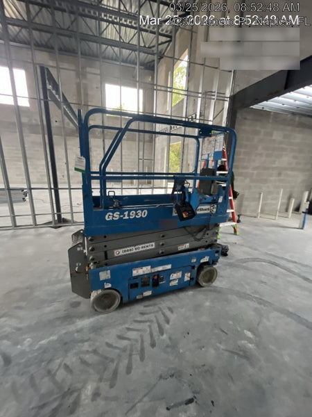 2020 Genie GS-1930 Fixed rails with chain entry gate - Pre A92.20
