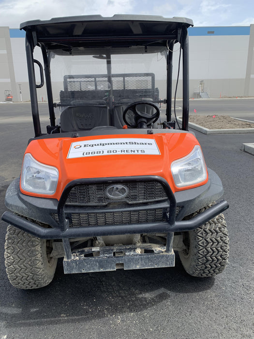 2021 Kubota RTV-X1140W-H Plastic Canopy, Windshield Acrylic Clear, LED Strobe Light, Wire Harness Kit, Back up Alarm