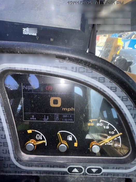 2020 JCB 509-42 Canopy, Solid Tires, Work Lights, Beacon, Aux Hydraulics, Back up Alarm, Lifting Eye, ES Decals