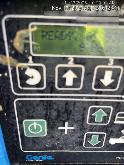 2020 Genie GS-1930 Solid Non Marking Tires, Beacon, Folding rails with half height swing gate, Telematics