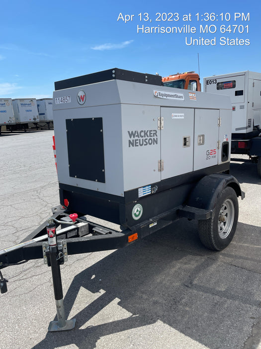 2020 WACKER NEUSON G25
