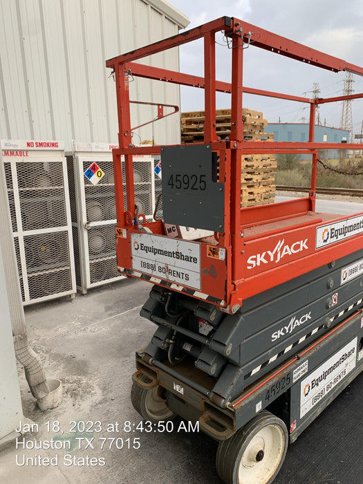 2019 Skyjack SJIII-3226 Standard Options, Trojan Batteries