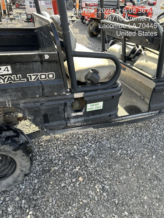 2023 Club Car CA1700D Canopy, Diesel, 4 Passenger