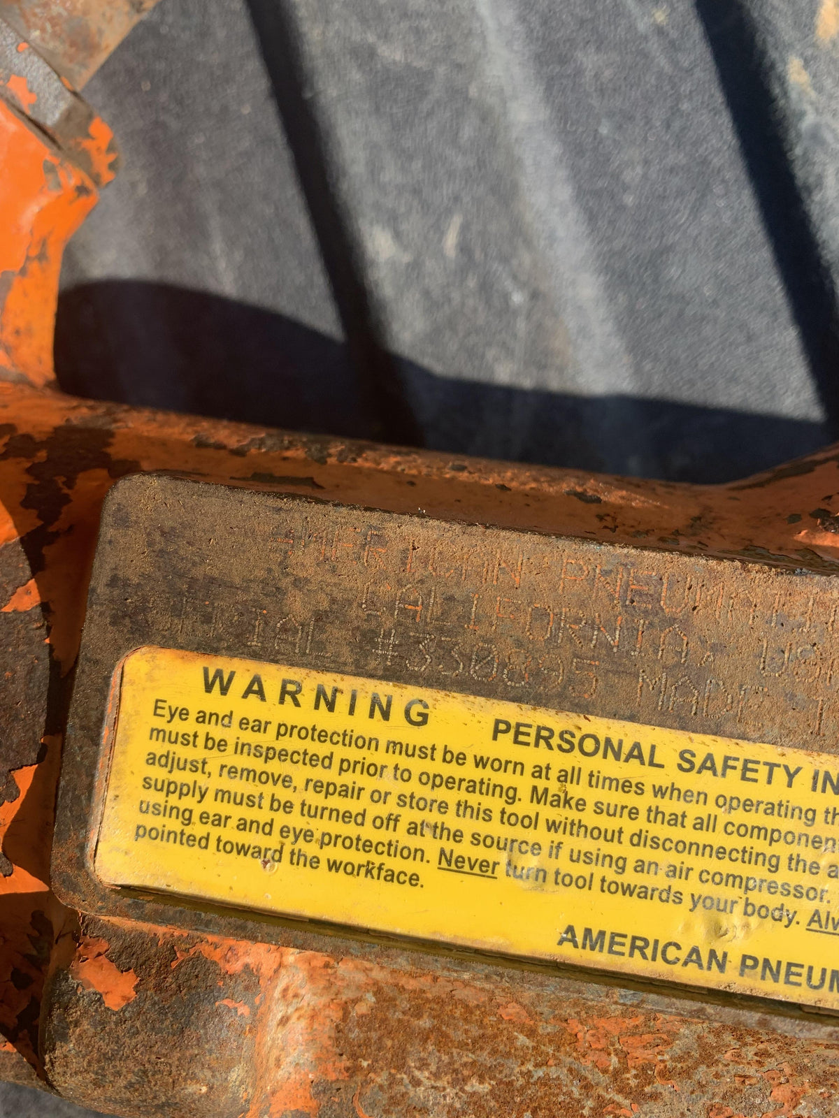 2019 AMERICAN PNEUMATIC TOOL APT-M190