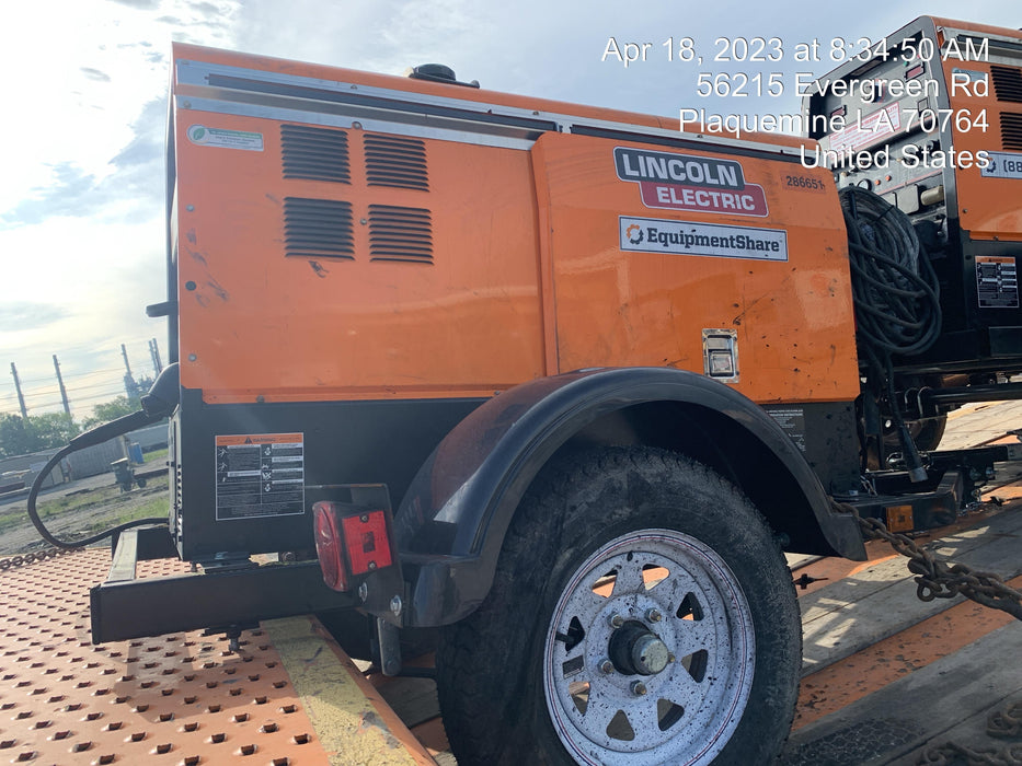 2022 Lincoln Electric LE400 Kubota V1505, Trlr, Cable Rack, Light Kit, ES Decals, T3