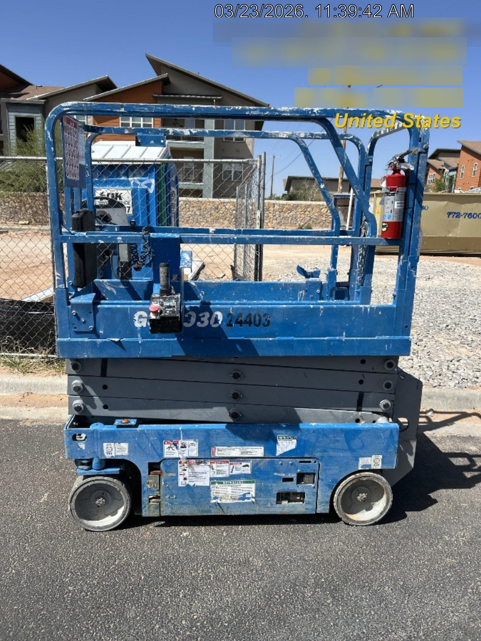 2019 Genie GS-1930 Genie GS-1930 Scissor Lift w/Standard Options