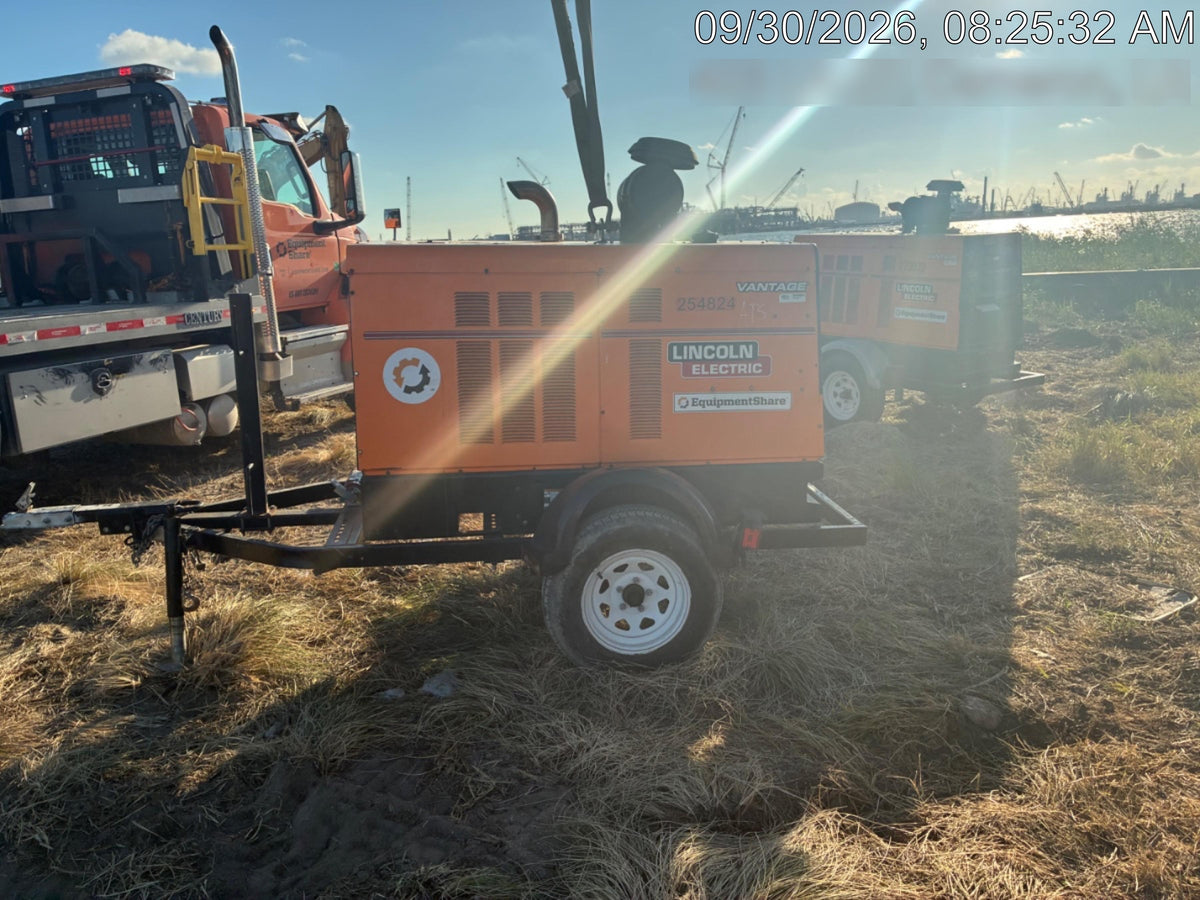 2022 Lincoln Electric Vantage 549X Crosslink Technology, Trailer Mounted, ES Decals, T3