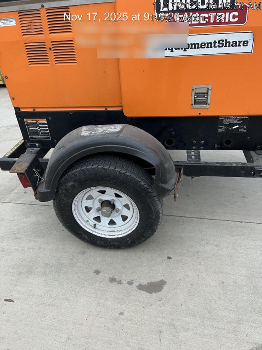 2022 Lincoln Electric LE400 Kubota V1505, Trlr, Cable Rack, Light Kit, ES Decals, T3