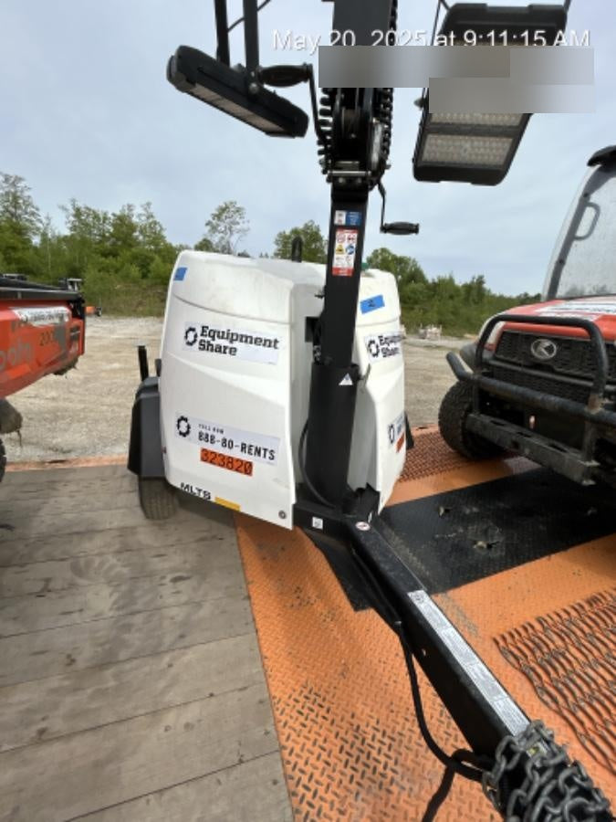 2023 Generac MLT2 Diesel, Flex Switch 120V Input, Powerzone Controller, (4) 320W LED Lights, 4kW Generator, 39.9 Gal Fuel Tank, 2" Ball, T3