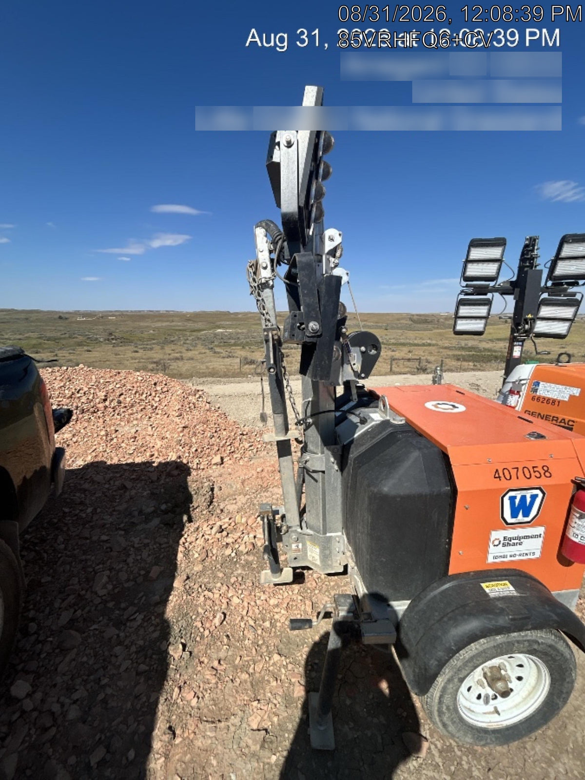 2024 Wanco WLTT-4MM4K Diesel, Deep Sea Controller, Shore Power Plug, Auto Start, (4) 350W LED Floodlights, 4kW Generator, 60 Gal Fuel Tank, 2" Ball, T3