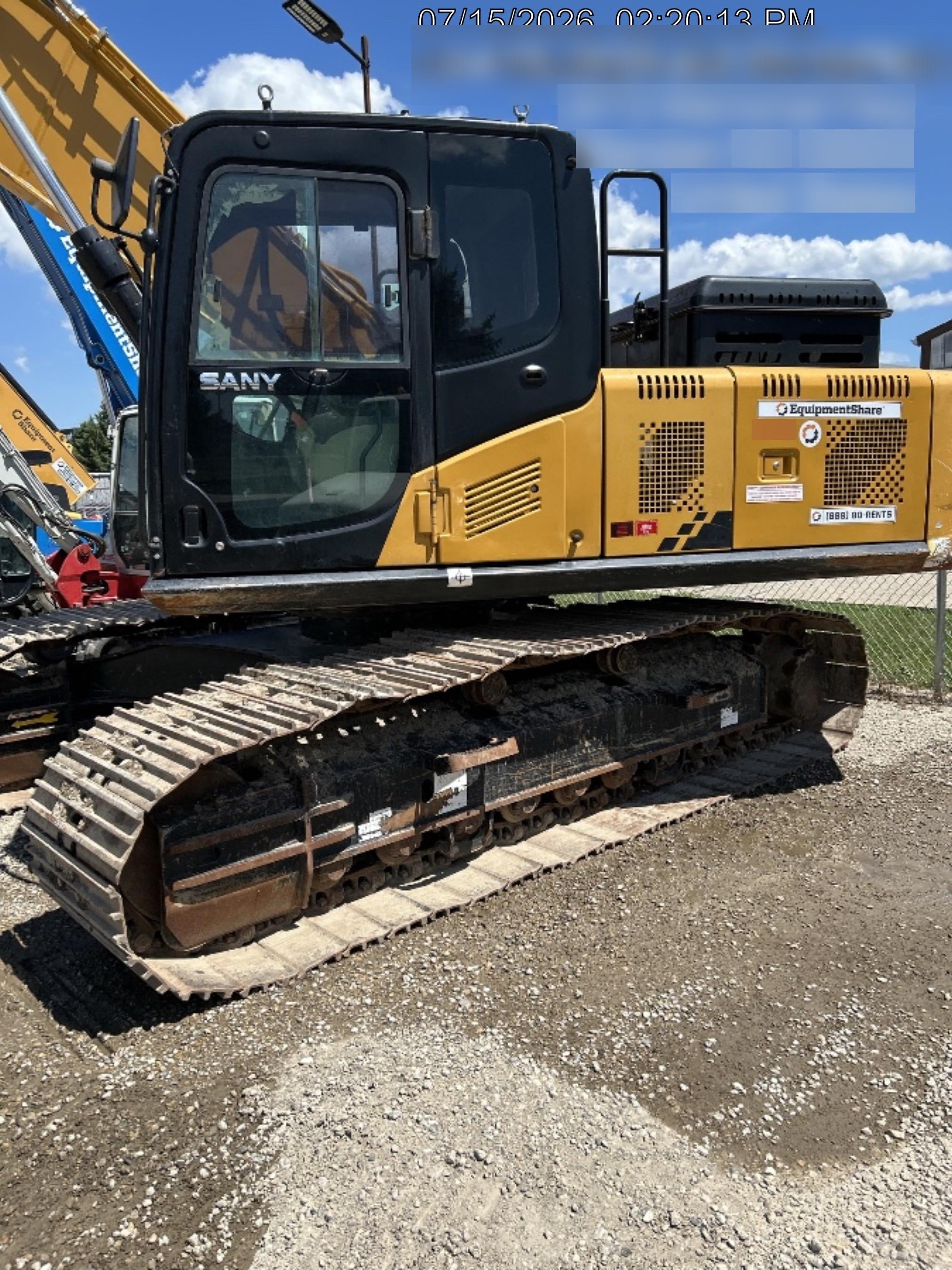 2018 SANY SY215