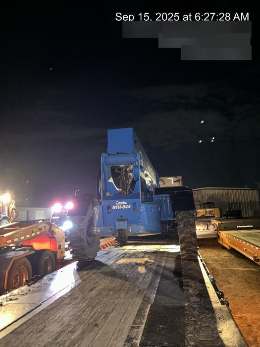 2018 Genie GTH-844 Genie GTH-844 w/ROPS, Work Lights, Solid Tires, RH Cab Mesh, Beacon, 60" Carriage and Forks